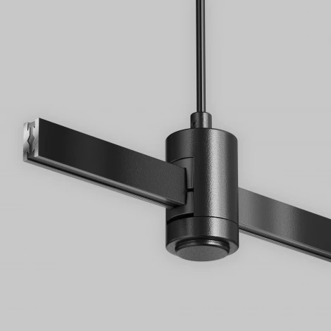 Подвес тросовый Hang с вводом питания Flarity черный Maytoni Accessories for tracks Flarity TRA157SW-B1-B (24V)