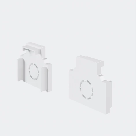 Заглушки для встраиваемого магнитного шинопровода Exility Maytoni Accessories for tracks Exility TRAM034EC-42W