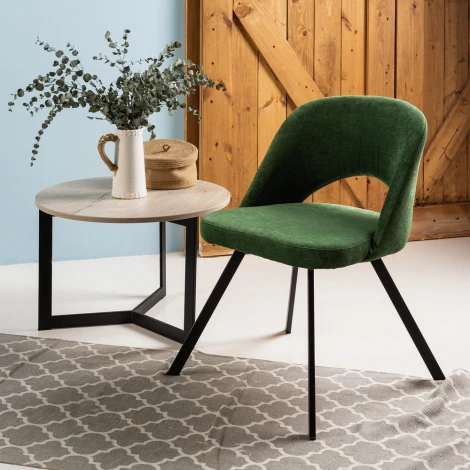 Кресло R-Home Lars зелёный/Арки