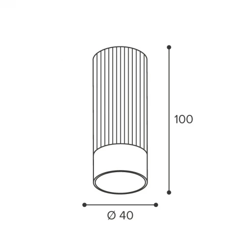 Точечный светильник накладной Wolta WSL-MR11/16BG под лампу MR11 с цоколем GU10 Черный / золотой SHELL