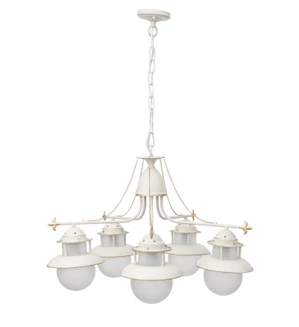 Подвесная люстра Abrasax L.9201-5CREAM/G (220V, на цепи)