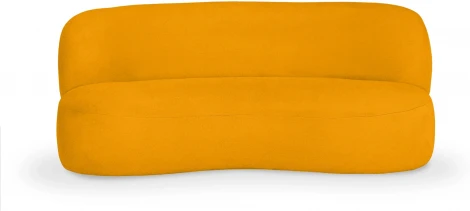 Диван Patti 1900 ОГОГО (арт.860168), (Мех/Оранжевый)