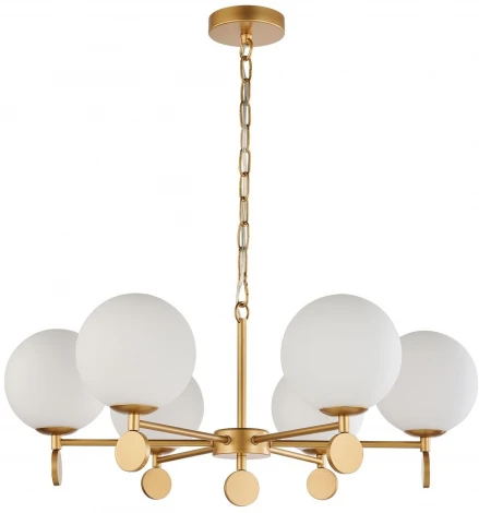 Подвесная люстра Favourite Absolute 2928-6P (220V, на цепи, шарики)