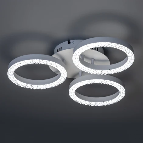 Потолочная люстра светодиодная с ДУ Ritter Lucido 51641 9