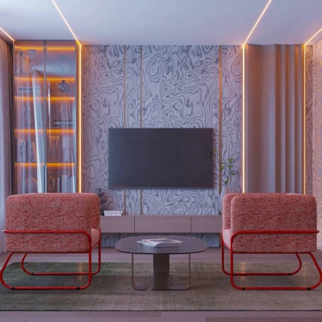 Светодиодная лента COB-X560-10mm 24V Dim-To-Warm (14 W/m, IP20, 5m) (Arlight, Dim-To-Warm) 051296