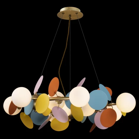 Подвесная люстра Loft IT Matisse 10008/700 mult (220V, на тросе, шарики)