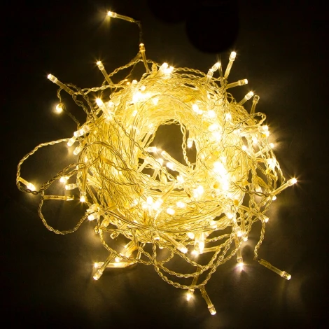 Светодиодная гирлянда Feron 41625 CL21 занавес 3*2м + 3м желтый c питанием от сети