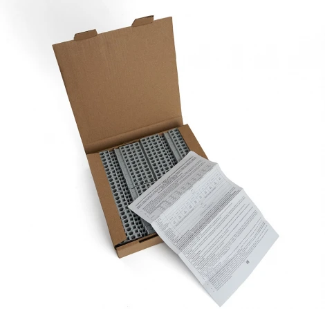 Зажим пружинный 4-х проводной проходной ЗНИ 2,5 мм2 Stekker 39965