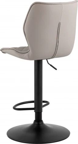 Стул барный Dome экокожа серый 2 шт Stool Group арт.УТ000039936