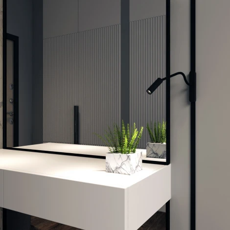 Трековый светильник 48V Denkirs Air Spot DK5313-BK