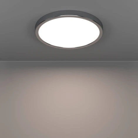 Настенно-потолочный светильник с регулировкой цветовой температуры Eglo Fueva 6 901764 14,2W(LED) 2700K, 4000K, 6500K сталь, хром, белый