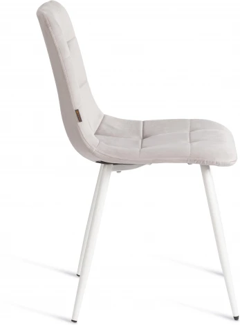 Стул CHILLY (mod. JSC-220) Tetchair (Велюр,Металл /Серый) арт.24343