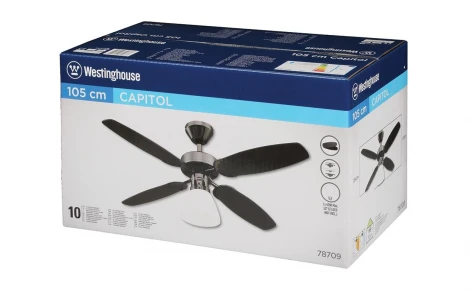 Потолочная люстра Westinghouse Capitol Gun Metal 78709WES