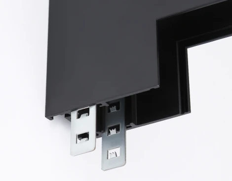 Коннектор угловой внутренний для накладного магнитного шинопровода TRACK SYSTEM GL3378