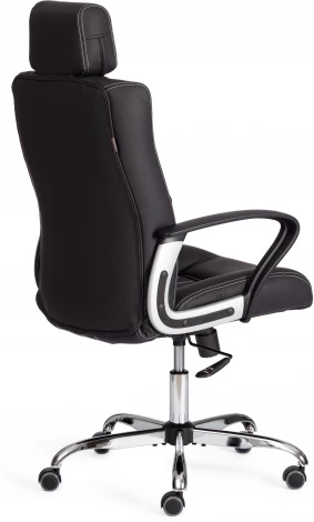 Компьютерное кресло игровое Tetchair OXFORD (Исскуственая кожа/Черный)