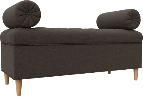 Банкетка Глория (Коричневый/Рогожка) Лига Диванов арт.125841