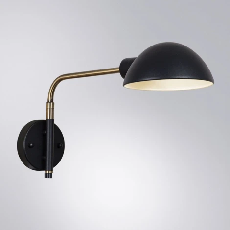 Бра Arte Lamp Zetta A7055AP-1BK (220V, выключатель)