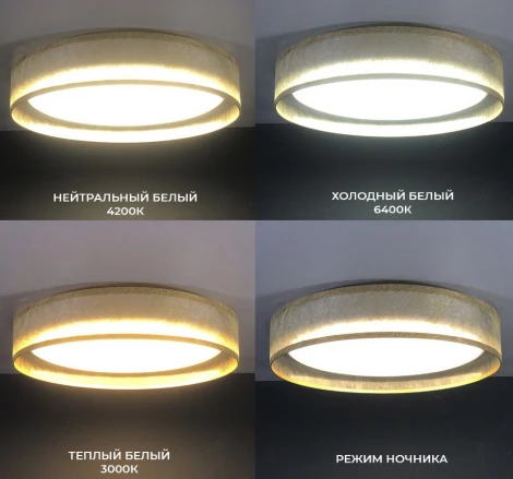 Потолочный светильник Seven Fires Лагом 48203.40.72.77GD-GD