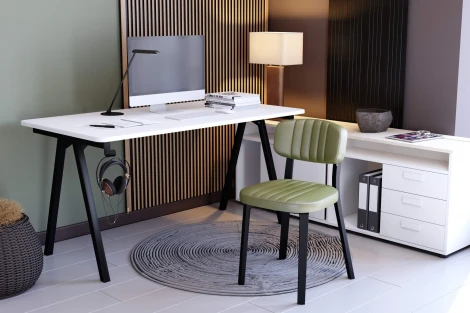 Стул Sheffilton SHT-S85-C1 оливковый/черный 4430570601