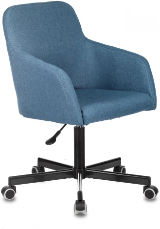 Кресло Бюрократ CH-380M сердитое море 38-415 крестовина металл