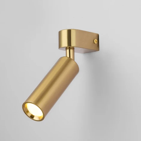 Спот Eurosvet Pitch 20143/1 LED латунь (220V, круглые)