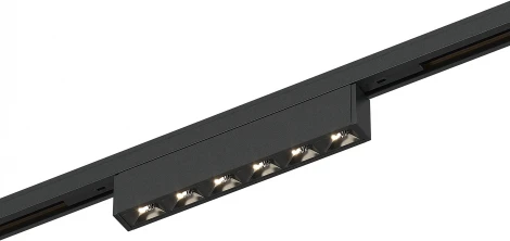 Магнитный трековый светильник ST Luce Super5 ST666.446.05 Черный LED 1*5W 24V