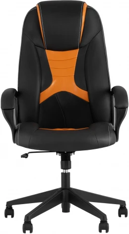 Кресло игровое TopChairs ST-CYBER 8 черный/оранжевый УТ000035041