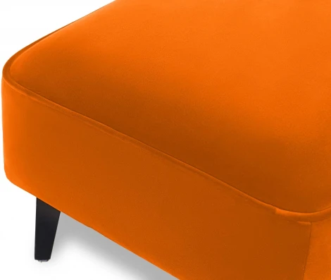 Банкетка Amsterdam ОГОГО (арт.787129), (Ткань,Велюр/Оранжевый)