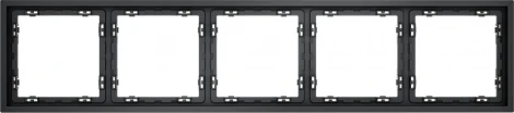 Рамка на 5 постов (графит) Voltum S70 VLS100507