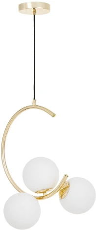 Подвесной светильник Lumina Deco Bonio LDP 7031-3 F.GD (220V, на проводе, шарики)