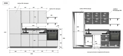 КГ 2550 ПВХ, Белый софт матовый Арника РМ в.7 Арника 00-00285357