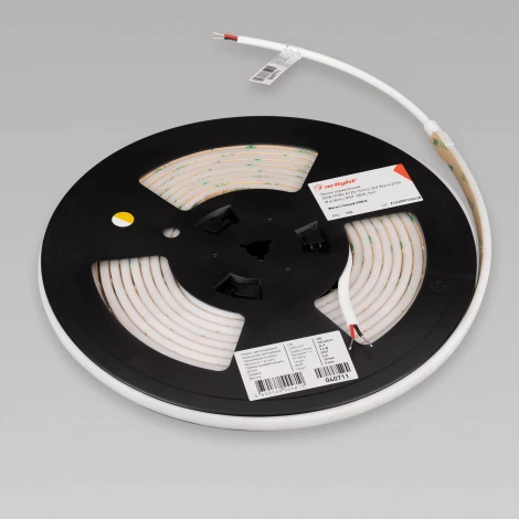 Светодиодная лента герметичная RTW-PSW-A120-10mm 24V Warm2700 (9.6 W/m, IP67, 2835, 5m) (Arlight, 5 лет) 040711