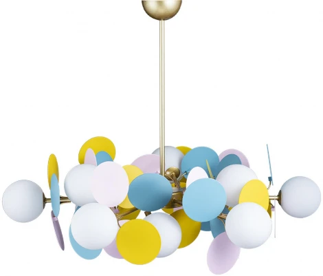 Подвесная люстра Loft IT Matisse 10008/12 mult (для детской, 220V, шарики)
