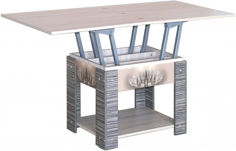 Стол трансформер 7 ясень светлый, Вита