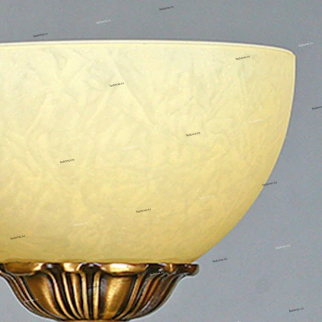 Бра Ambiente by Brizzi Tenerife, 2 плафона, бронза с бежевым