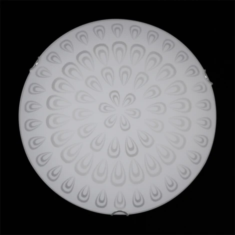 Настенно-потолочный светильник Sneha Павлин-2 мат (300) НПБ 01-2х60-001 (220V, круглые)