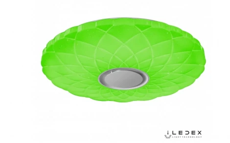 Потолочный светильник RGB круглый iLedex Sphere ZN-XU108XD-GSR-YK (220V, пульт управления, управление смартфоном, круглые)