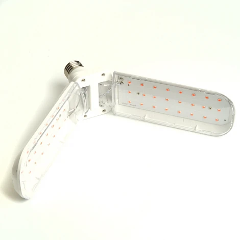 Лампа светодиодная 2-х лепестковая Feron 48443 LB-7000 E27 20W красно-синий спектр