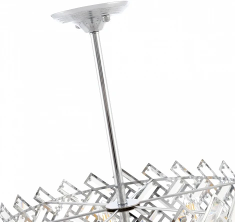 Потолочная люстра хрустальная на штанге Arte Milano Sorrento-7019 377019/6/300/470 CR (220V)