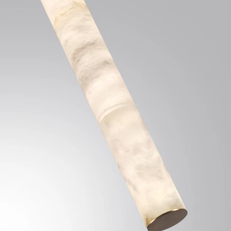 Подвесной светильник Odeon Light Marbella 6674/20L под латунь/металл/алебастр IP20 LED 20W 900Лм 3000K/4000K (220V, на проводе, круглые)