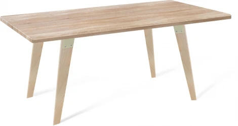 Стол SHT-TU16/120/80 МДФ прозрачный лак/дуб сонома светлый Sheffilton SHT-TU16 7685940201