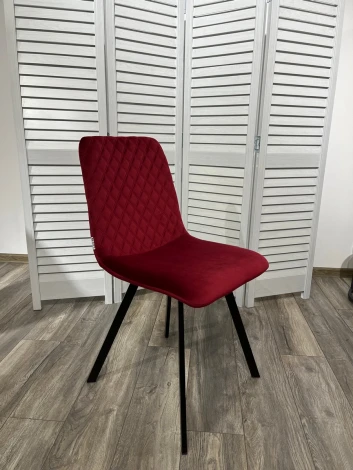 Обеденный стул M-City DAIQUIRI BLUVEL-59 BERRY, велюр
