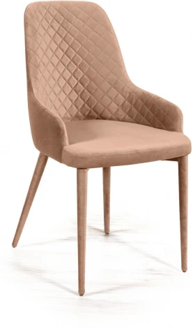 Стул Douglas ромб, бархат бежевый 5 Top Concept (21434)