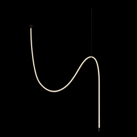 Подвесной светильник светодиодный с гибким неоном Loft It Thread 10388C Black (220V)