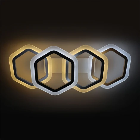 Потолочный светильник с пультом светодиодный Escada Eris 10259/4LED (регулировка яркости, 220V)