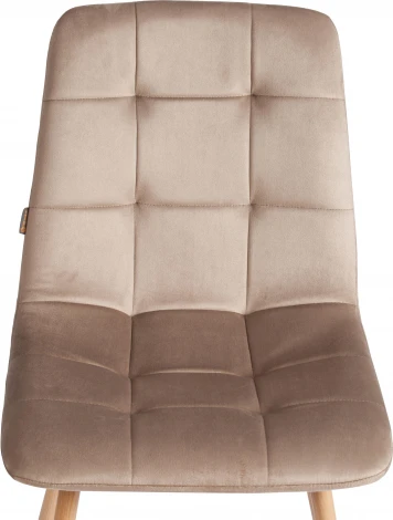 Стул CHILLY (mod. JSC-220) Tetchair (Велюр,Металл /Бежевый) арт.24349