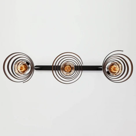 Подвесной светильник Eurosvet Storm 50058/3 черный (220V, на проводе)