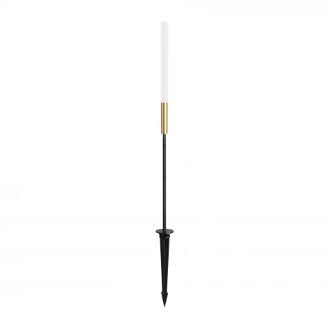 Грунтовой светильник светодиодный KT-CATALI-BOLL-H400-0.5W Warm3000 (BK, 160 deg, 24V) (Arlight, IP65 Металл) 050681