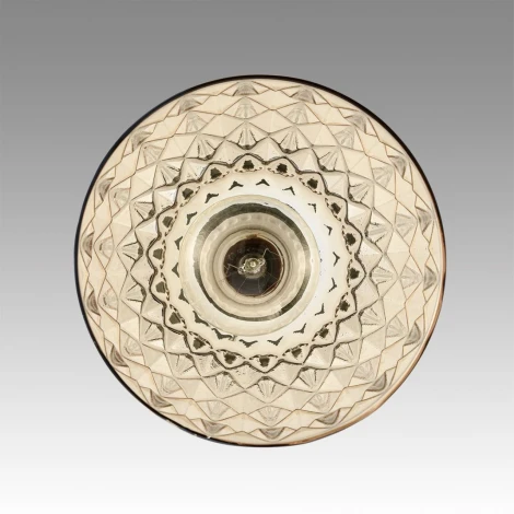 Подвесной светильник Lumion Elenika 8056/1А черный/амбер металл/стекло E27 1*60W 220V