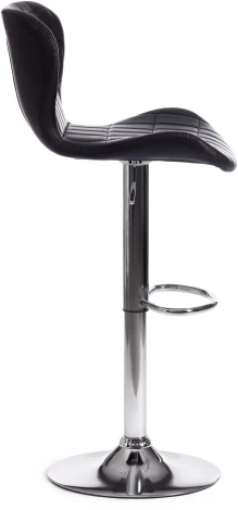 Стул барный AVIONIC (mod. KY712A) Tetchair (Черный,Хром).